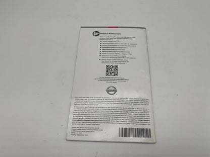 2018 Nissan Altima Owners Manual Set With Case OEM