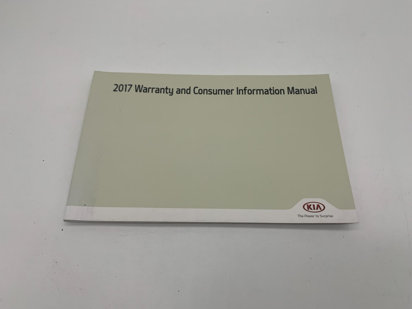 2017 Kia Sorento Owners Manual Set with Case OEM R01B05026