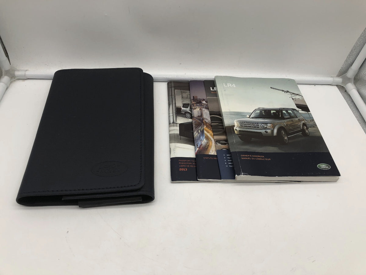 2013 Land Rover LR4 Owners Manual Set with Case OEM R01B20016