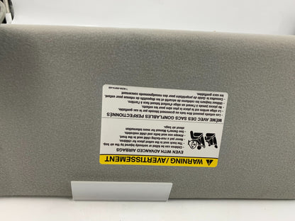 2004-2008 Ford F-150 Passenger Sun Visor Gray OEM E03B52024