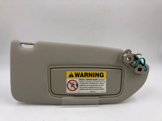 2002-2004 Volvo S60 Passenger Sun Visor Gray Illuminated OEM D03B53057