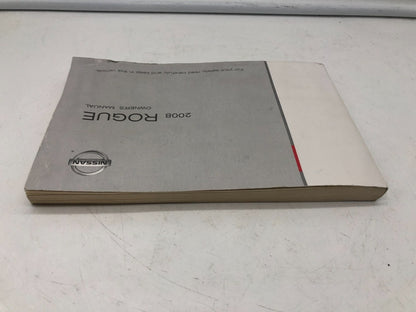 2008 Nissan Rogue Owners Manual OEM D02B62013