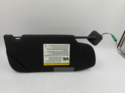 2013-2019 Ford Taurus Driver Sun Visor Illuminated Black OEM B03B41076