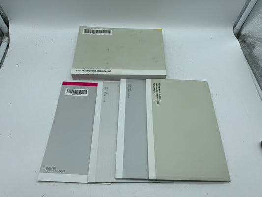 2018 Kia Soul Owners Manual Set OEM D02B51001