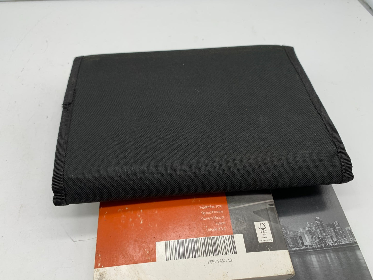 2017 Ford Fusion Owners Manual Set with Case OEM D01B50049