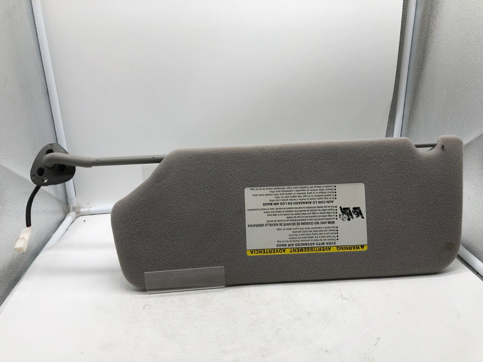 2011-2014 Toyota Sienna Passenger Sun Visor Gray Illuminated OEM C03B46006