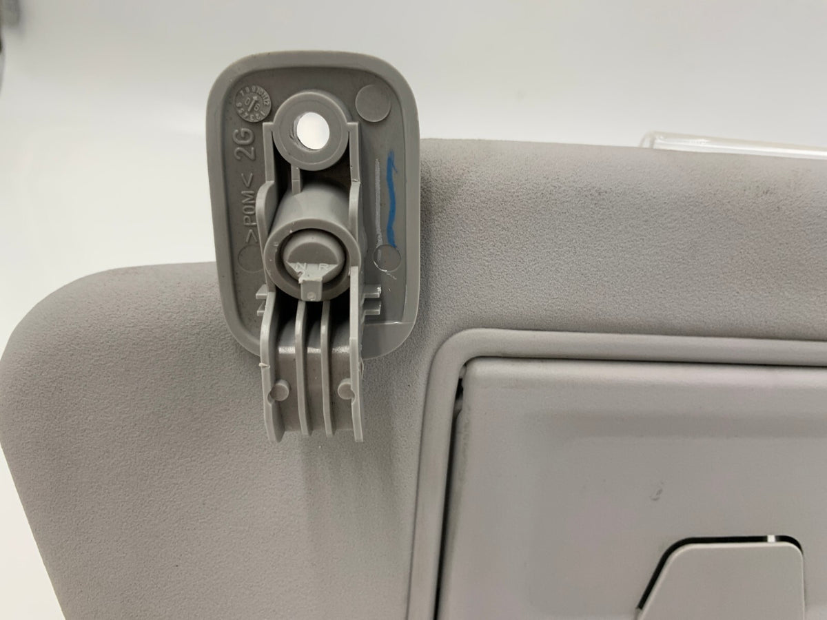 2004-2009 Mazda 3 Driver Sun Visor Gray OEM A02B01028