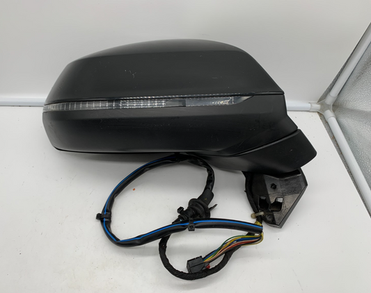 2017-2019 Audi Q7 Passenger Side View Power Door Mirror Black Auto Dim OEM