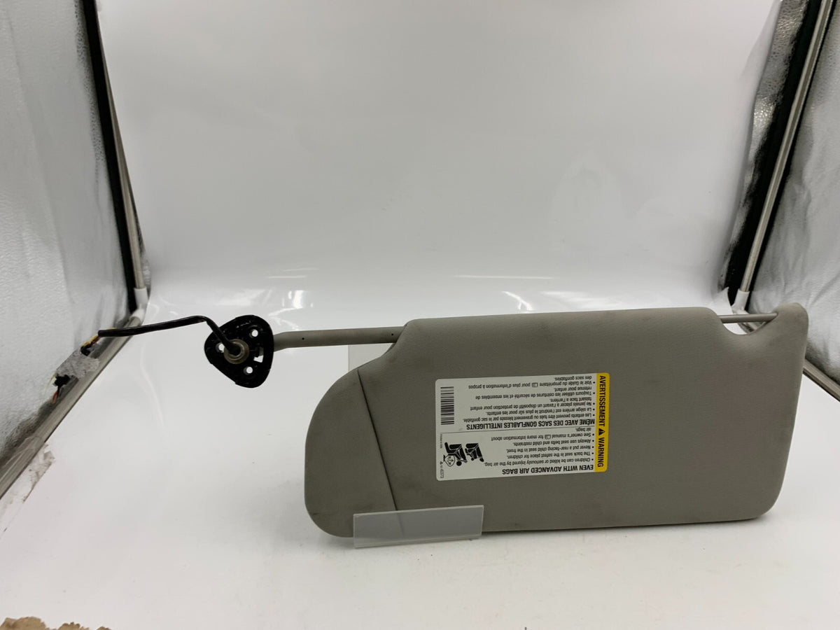 2005-2009 Buick LaCrosse Passenger Sun Visor Gray Illuminated OEM A02B24066