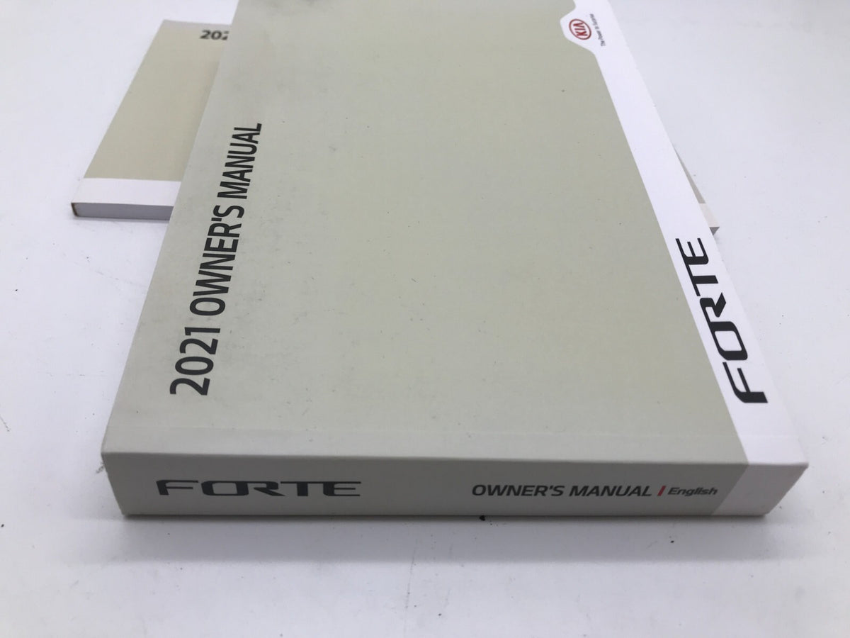 2021 Kia Forte Owners Manual Set OEM R01B27018