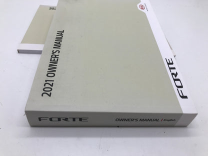 2021 Kia Forte Owners Manual Set OEM R01B27018