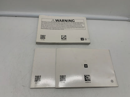 2019 Chevy Traverse Owners Manual Set OEM A01B13003