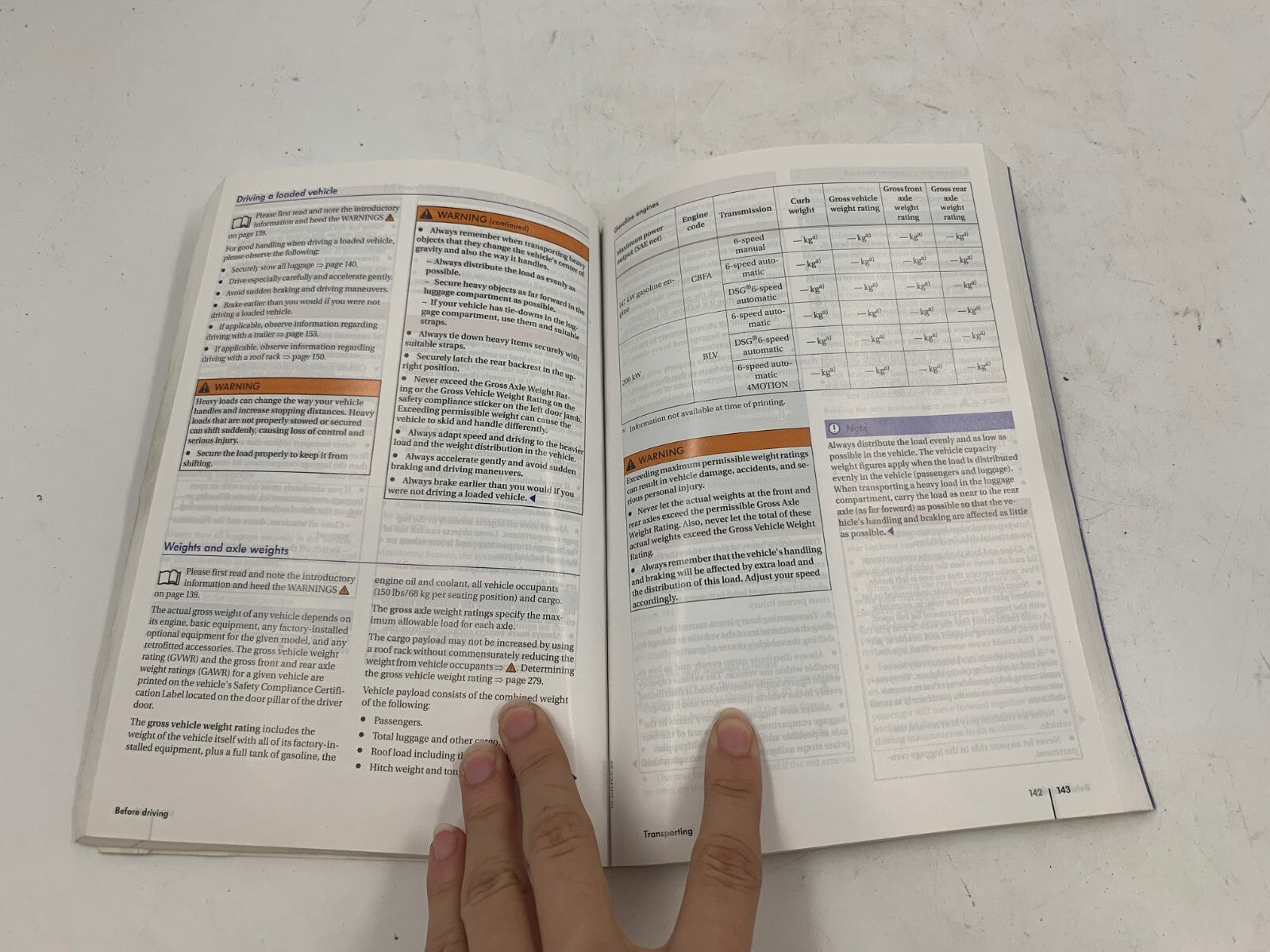 2010 Volkswagen Passat CC Owners Manual with Case OEM C02B03004