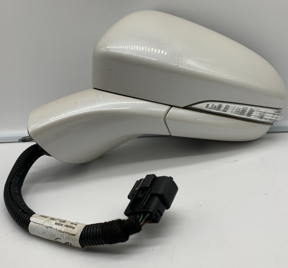 2019-2020 Ford Fusion Driver Side View Power Door Mirror White BSA OEM C03B70010