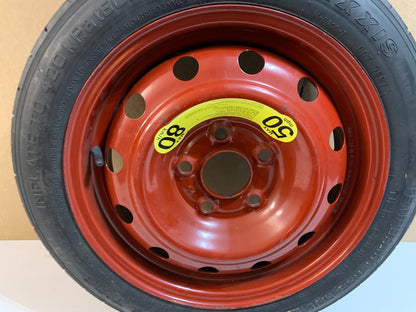 2010-2020 Kia Forte 15" Spare Tire Compact Donut Wheel T125/80D15 OEM