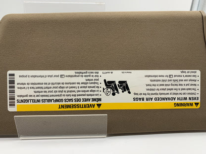2004-2012 Chevrolet Malibu Passenger Sun Visor Brown OEM C01B39004