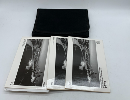 2014 Buick Regal Owners Manual Set with Case OEM C03B28009