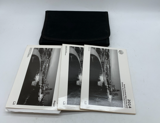 2014 Buick Regal Owners Manual Set with Case OEM C03B28009