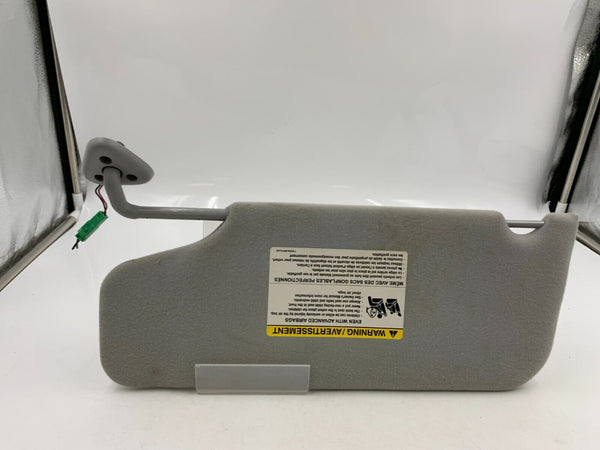 2005-2007 Ford Freestyle Passenger Sun Visor Sunvisor Gray OEM A01B28036