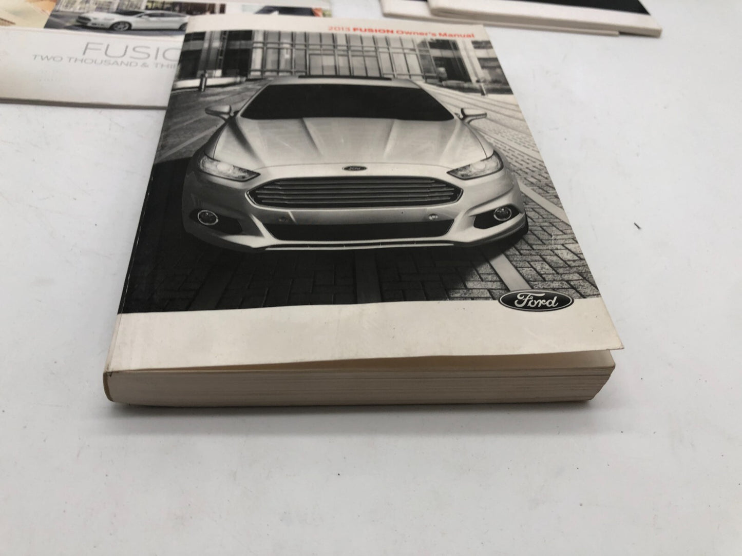 2013 Ford Fusion Owners Manual Set with Case OEM D02B03003