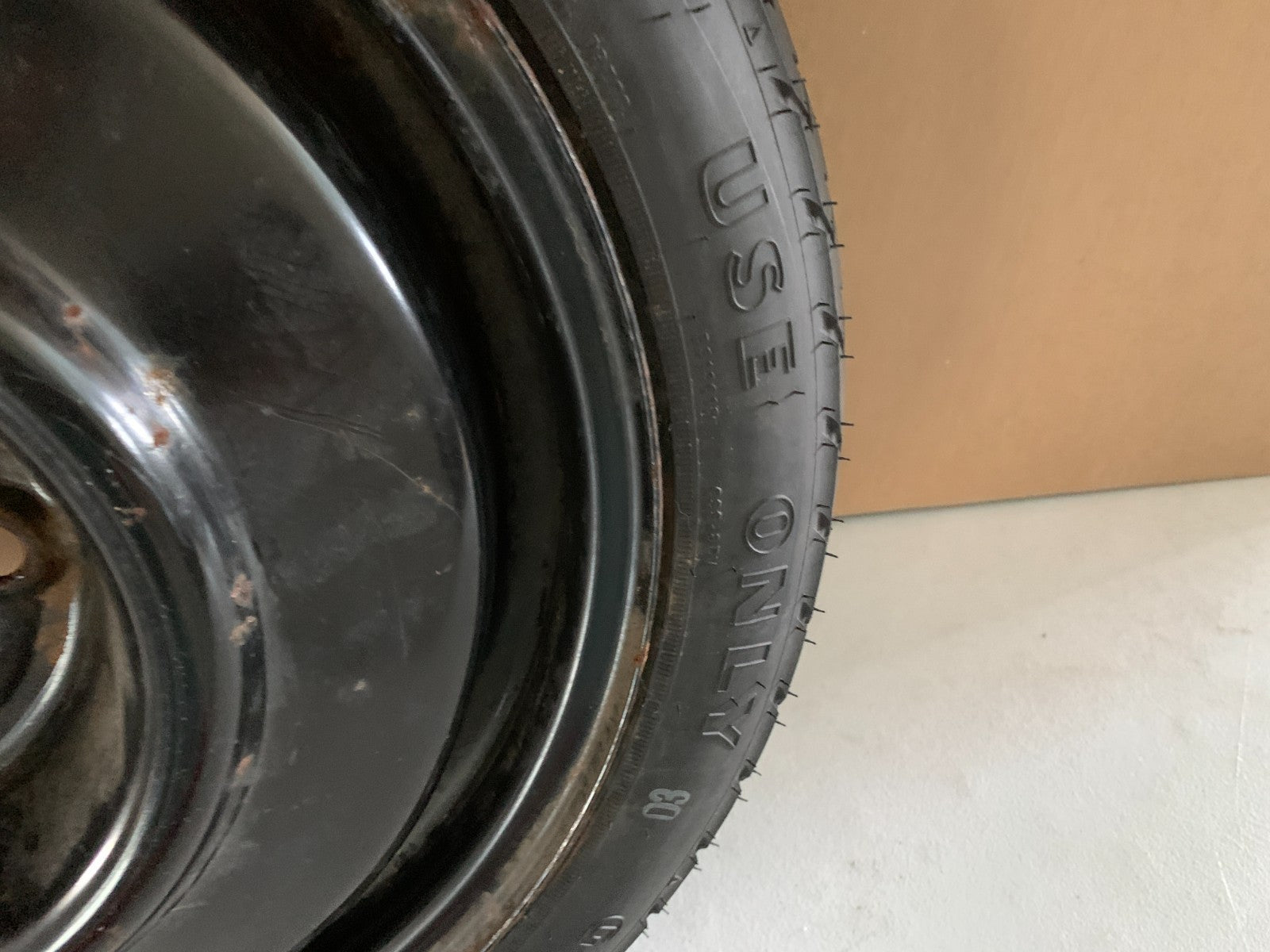2005-2010 Chevrolet Cobalt 15" Spare Tire Wheel Compact Donut 4 Lugs T115/70D15