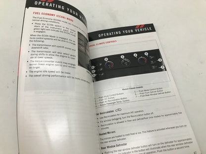 2016 Dodge Grand Caravan Owners Manual Set with Case OEM A03B50076