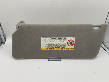 2002-2006 Toyota Camry Passenger Sun Visor Gray OEM C03B30061