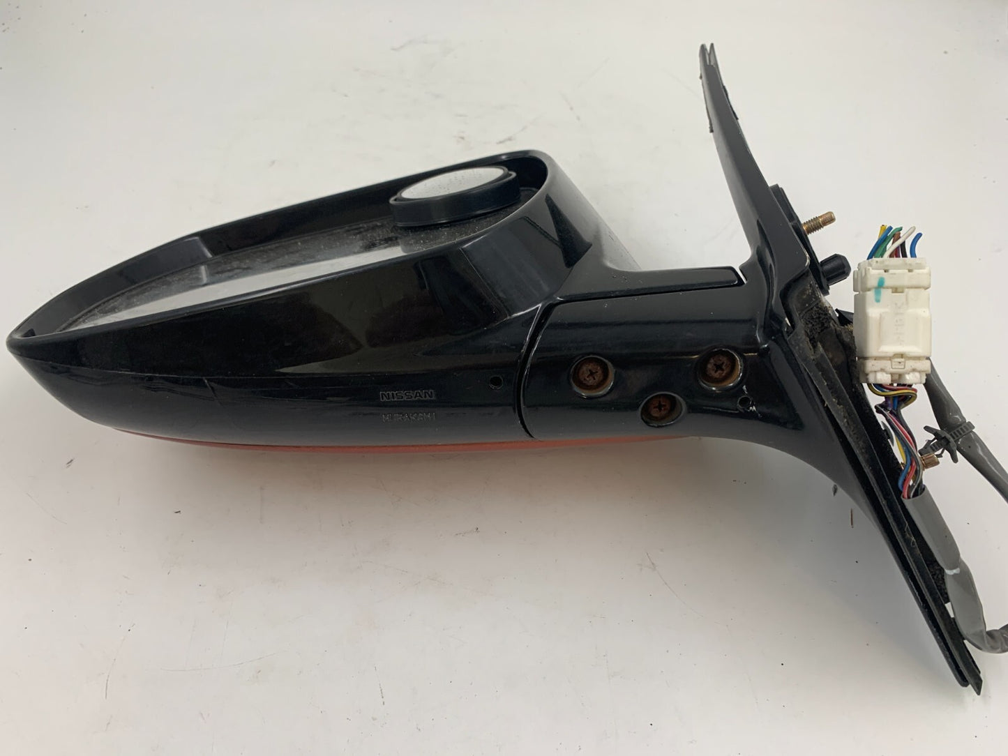 2003-2004 Nissan Murano Driver Side View Power Door Mirror Orange OEM C03B31002