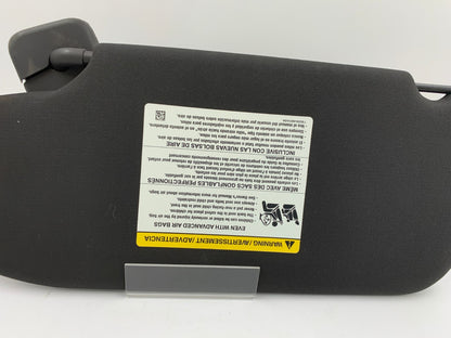 2013-2019 Ford Taurus Passenger Sun Visor Black Illuminated OEM D04B46057