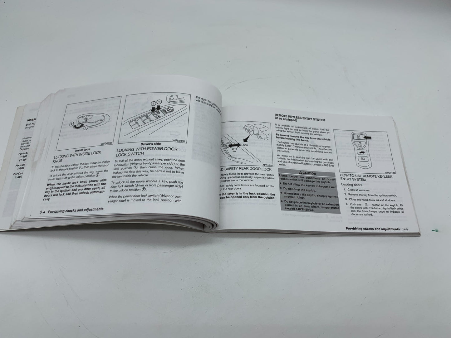 2003 Nissan Altima Owners Manual OEM C03B39005