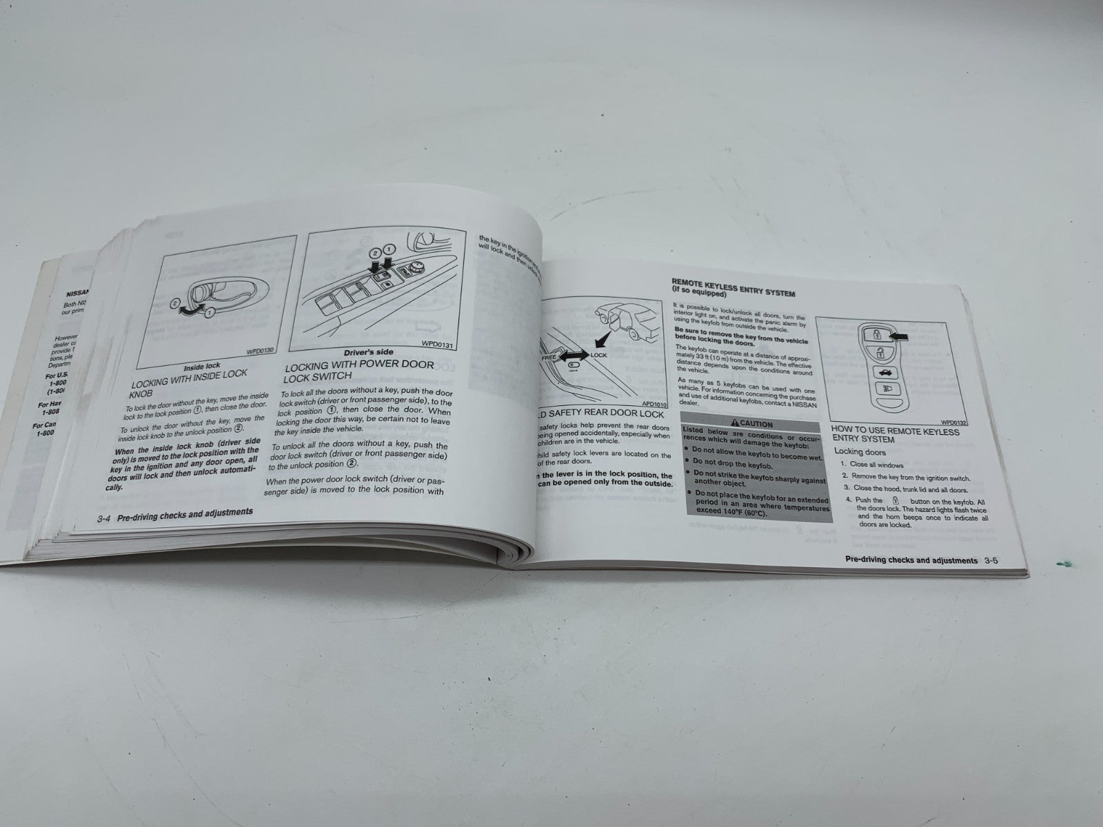 2003 Nissan Altima Owners Manual OEM C03B39005