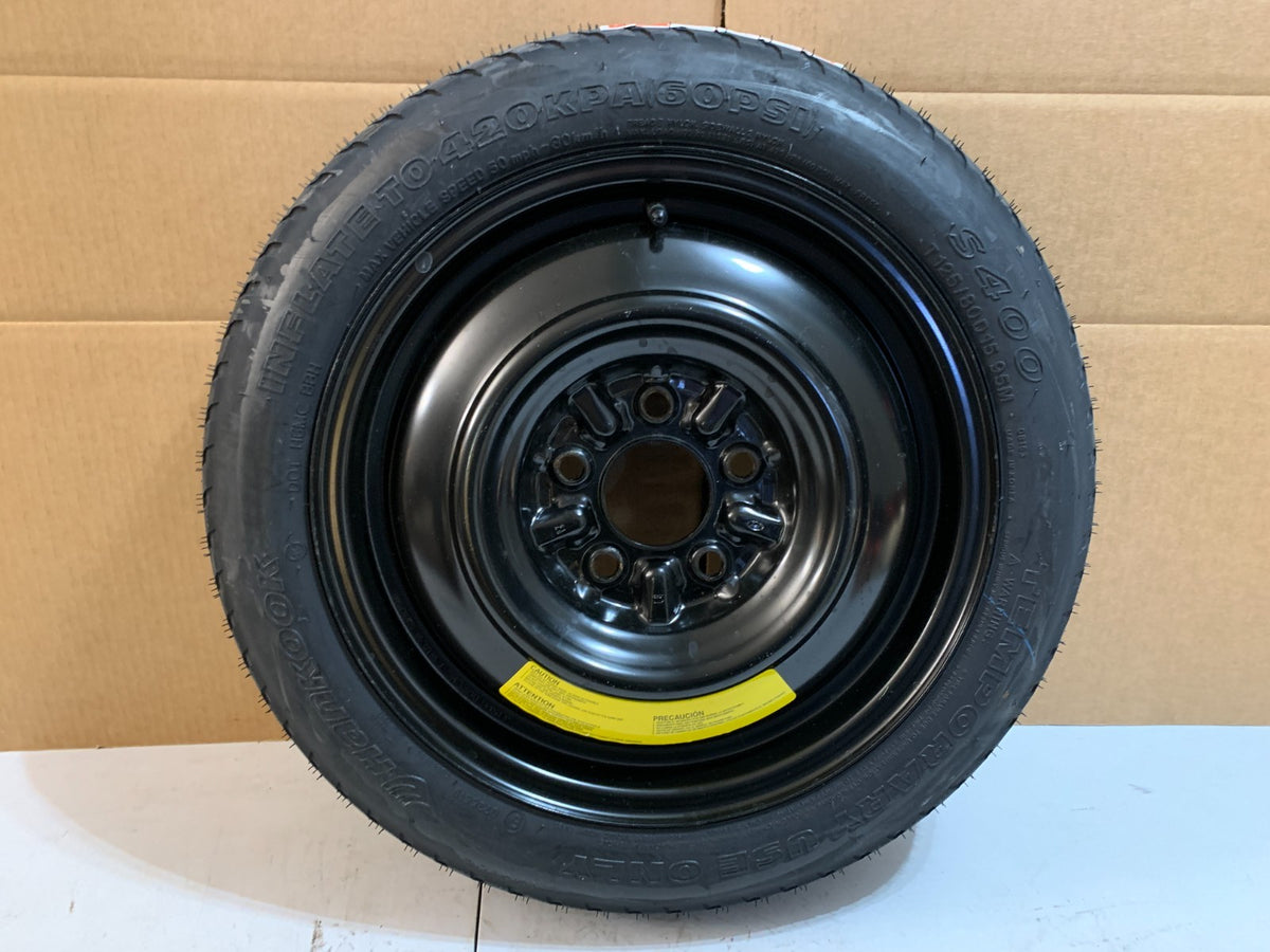 2013-2020 Hyundai Elantra 15" Spare Tire T125/80D15 Compact Donut