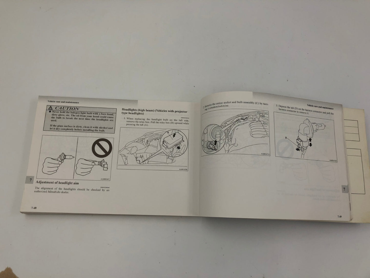 2004 Mitsubishi Galant Owners Manual OEM B04B45030