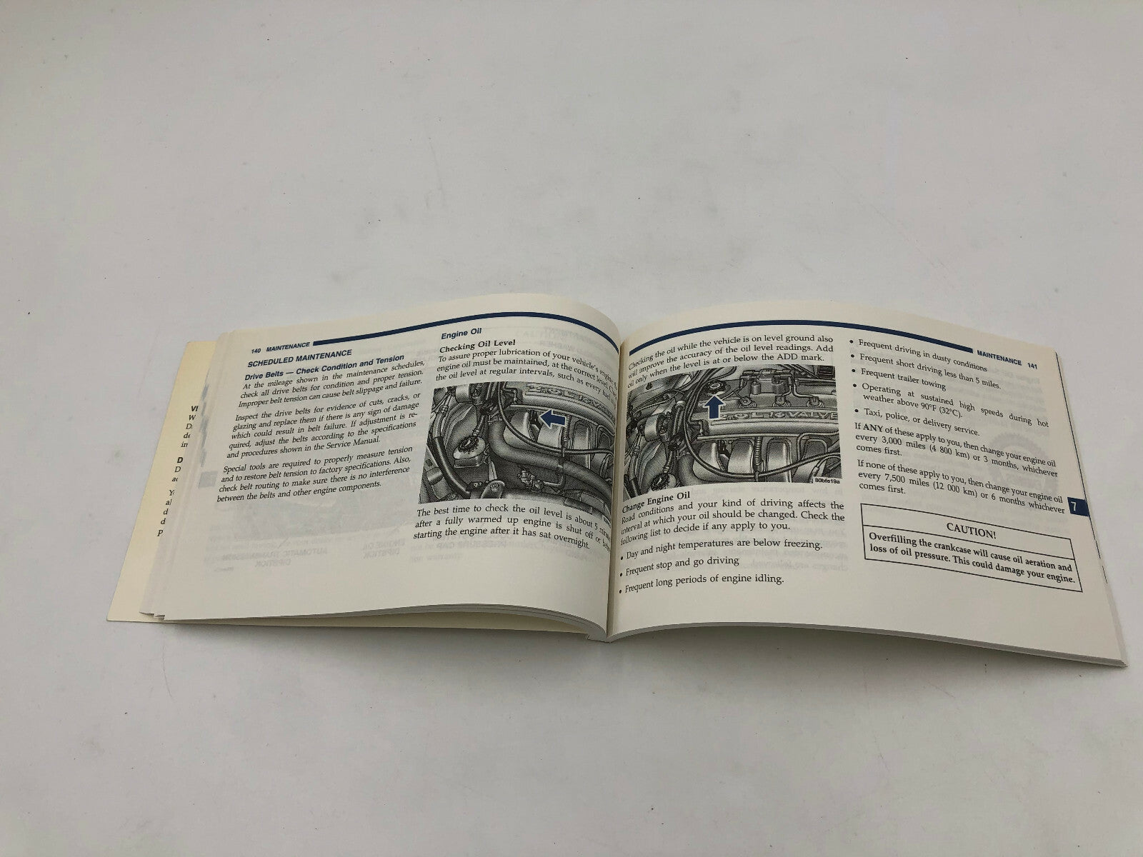 2000 Dodge Neon Owners Manual Set with Case OEM C03B67008