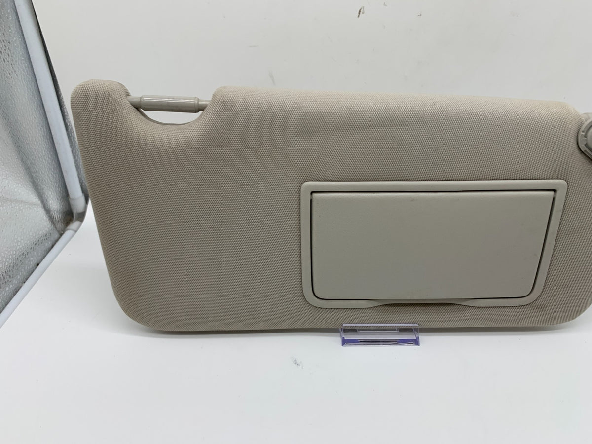 2010-2014 Subaru Legacy Passenger Sun Visor Gray Illuminated OEM A02B07020