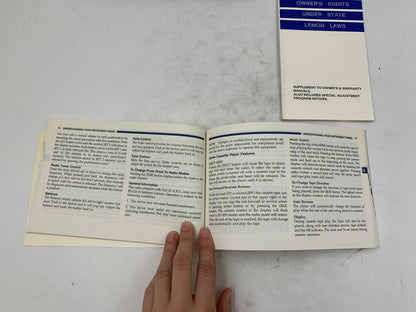 2000 Dodge Neon Owners Manual Set with Case OEM C03B67008