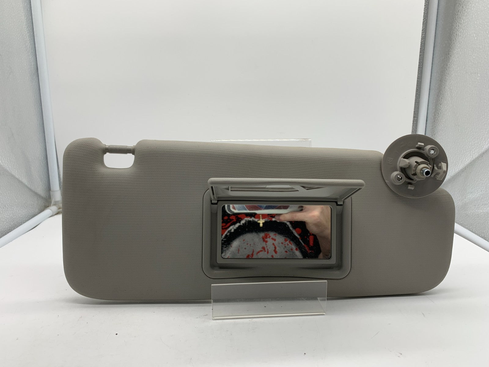 2012-2019 Chevrolet Sonic Passenger Sun Visor Gray Illuminated OEM D04B56002