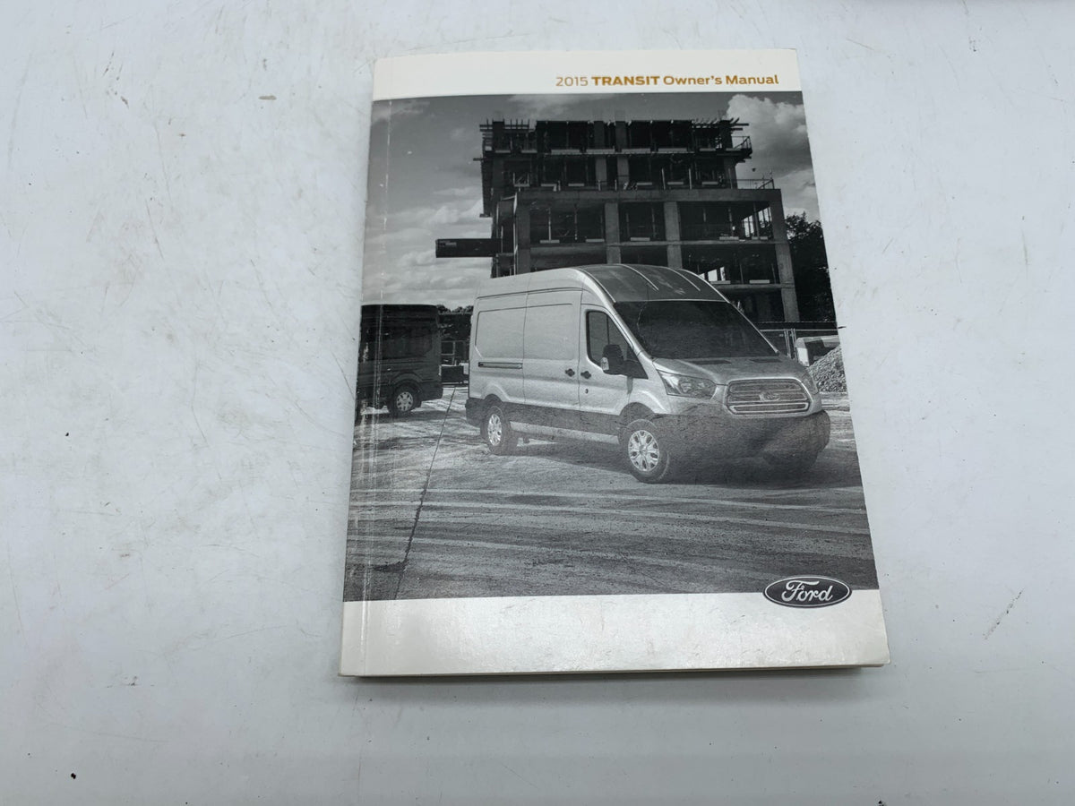 2015 Ford Transit Connect Owners Manual Set OEM B01B16001