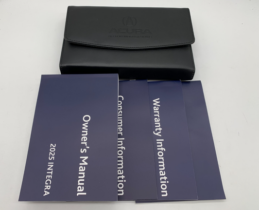 2025 Acura Integra Owners Manual Set with Case OEM