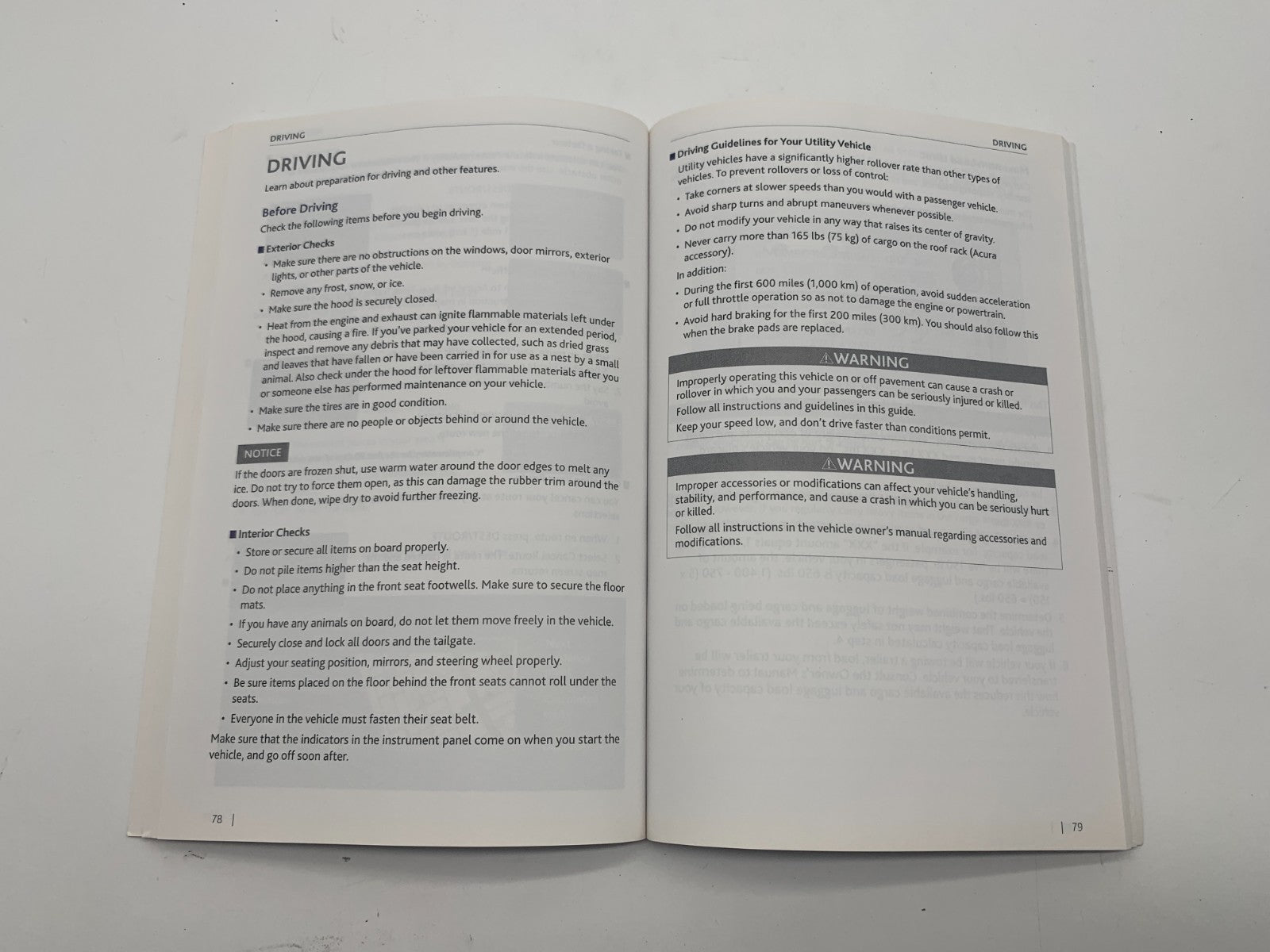 2015 Acura RDX Owners Manual Set with Case OEM C03B07056