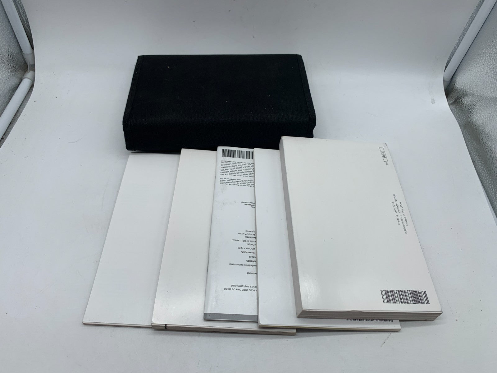 2019 Nissan Sentra Owners Manual Set with Case OEM D03B21004