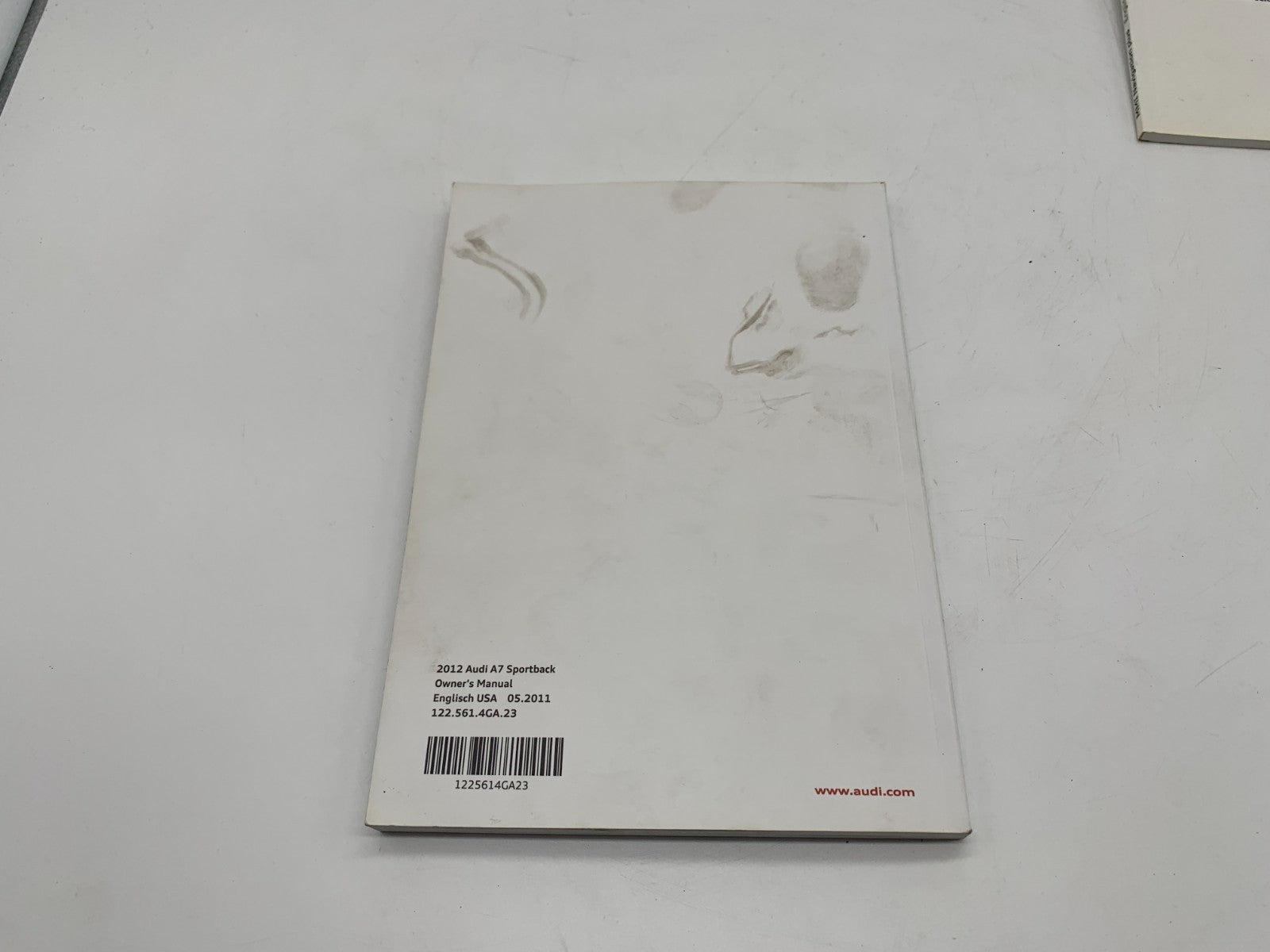 2012 Audi A7 Sportback Owners Manual Set OEM D03B64005