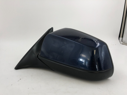 2009-2012 BMW 750i Driver Side View Power Door Mirror Blue OEM C04B08004