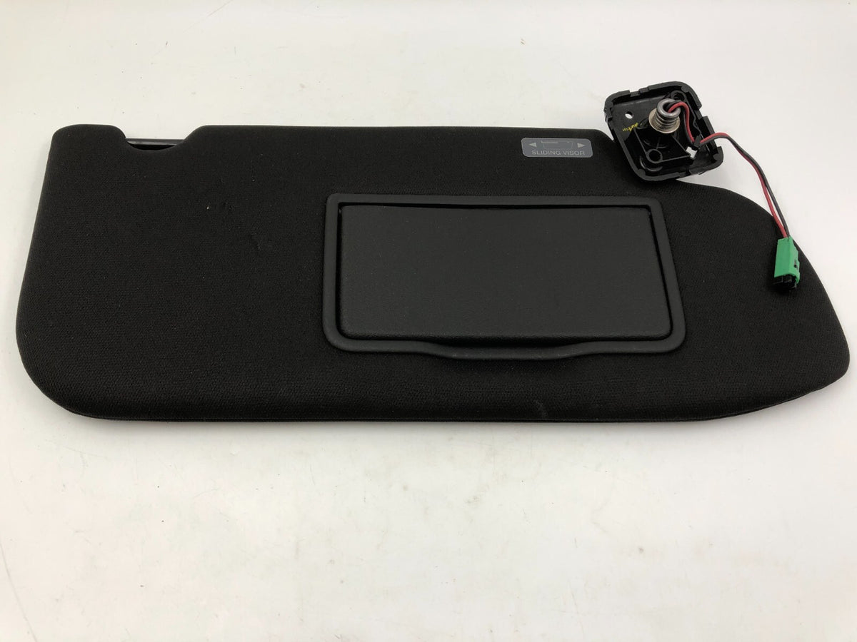 2010-2016 Ford MKS Passenger Sun Visor Sunvisor Black Illuminated OEM A04B46042