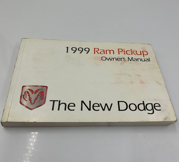 1999 Dodge Ram Pickup Owners Manual Handbook OEM G03B34015