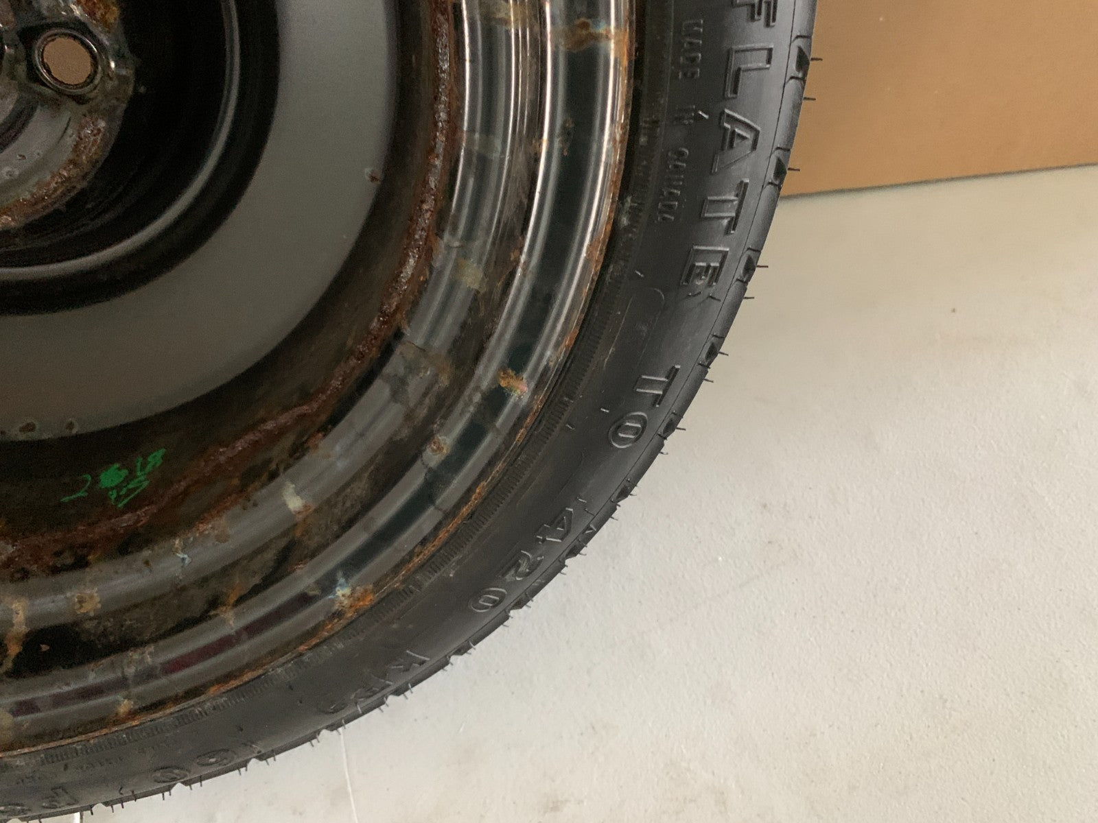 2005-2010 Chevrolet Cobalt 15" Spare Tire Wheel Compact Donut 4 Lugs T115/70D15