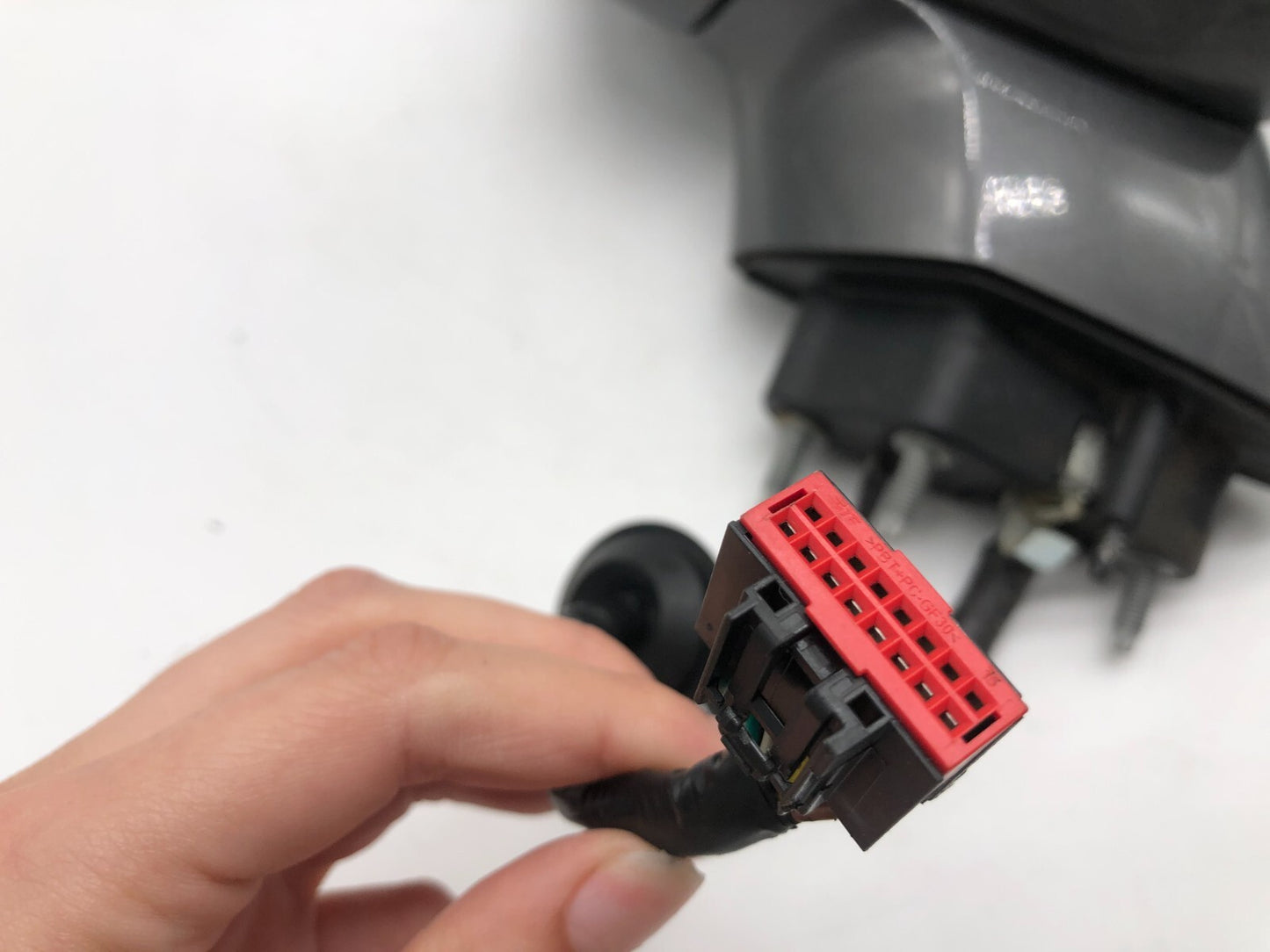 2015-2019 Lincoln MKC Driver Side Power Door Mirror Gray BSA OEM A02B25030