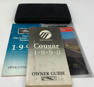 1990 Mercury Cougar Owners Manual Handbook OEM H04B11031