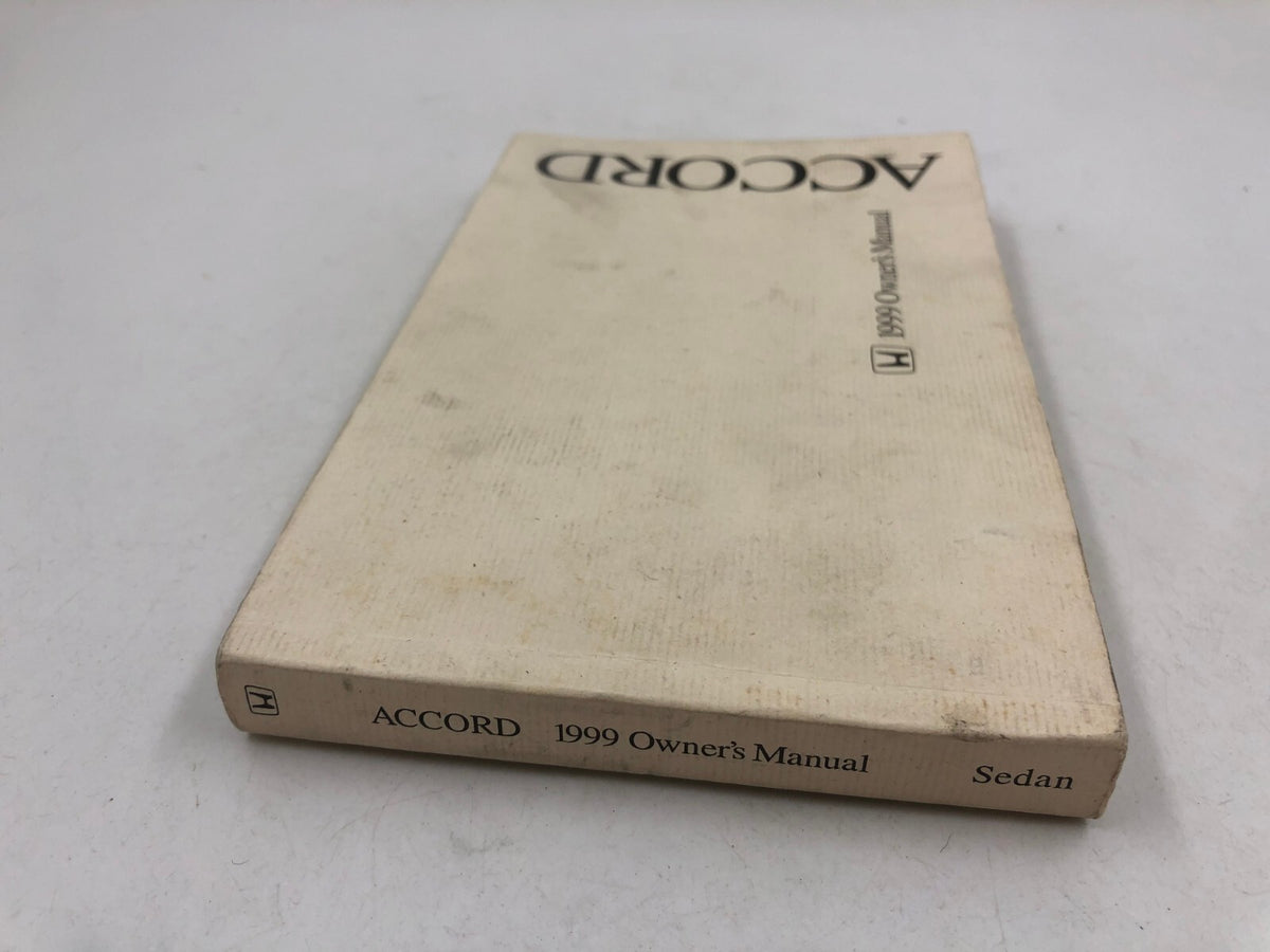 1999 Honda Accord Owners Manual OEM C04B11019