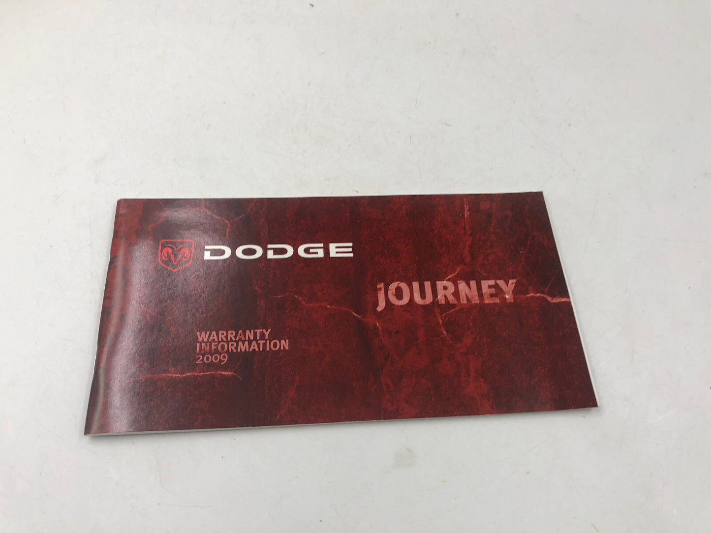 2009 Dodge Journey Owners Manual Set with Case OEM C02B38010